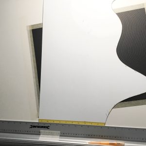 Muaré II | Acrílico sobre papel acuarela Arches, 76 x 56 cm. Miguel Ángel Lozano Bonora.