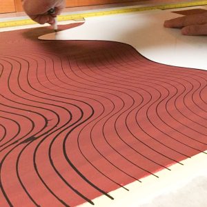 Wave | Acrílico sobre papel acuarela Arches, 76 x 56 cm. Miguel Ángel Lozano Bonora.