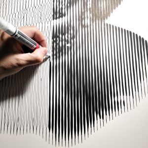 Pop burger 01 | Acrílico sobre papel acuarela Arches, 56 x 76 cm. Miguel Ángel Lozano Bonora.