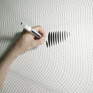 Geminis | Acrílico sobre papel acuarela Arches, 76 x 56 cm. Miguel Ángel Lozano Bonora.