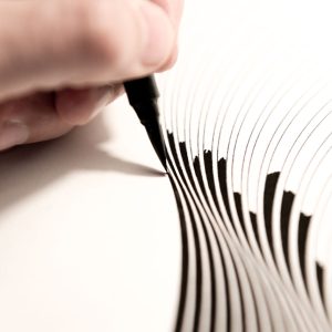 Efecto Doppler | Acrílico sobre papel acuarela Arches, 98 x 68 cm. Miguel Ángel Lozano Bonora.