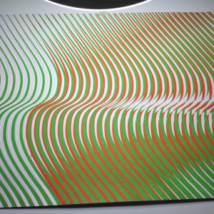 Distorsión cromática | Acrílico sobre papel acuarela Arches, 75 x 55 cm. Miguel Ángel Lozano Bonora.