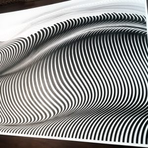 Zonda | Acrílico sobre papel acuarela Arches, 98 x 68 cm. Miguel Ángel Lozano Bonora.