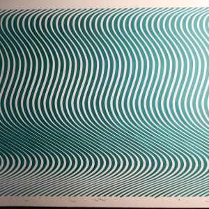 Lagoon 02 | Acrílico sobre papel acuarela Arches, 61 x 46 cm. Miguel Ángel Lozano Bonora.