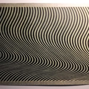 Muaré II | Acrílico sobre papel acuarela Arches, 76 x 56 cm. Miguel Ángel Lozano Bonora.