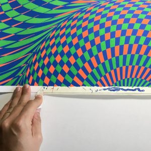 Medusa | Acrílico sobre papel acuarela Arches, 76 x 56 cm. Miguel Ángel Lozano Bonora.