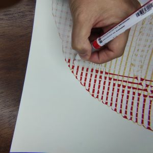 María Callas | Acrílico sobre papel acuarela Arches, 100 x 70 cm. Miguel Ángel Lozano Bonora.