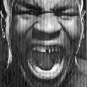 Tyson | Acrílico sobre papel acuarela Arches, 100 x 70 cm. Miguel Ángel Lozano Bonora.